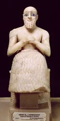 Statue du fonctionnaire Ebih-Il, provenant du temple d
